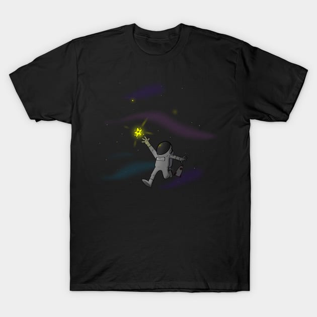 Space Walker T-Shirt by Mayoking